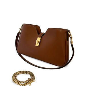 셀린느 카미유 레더 숄더 백