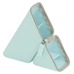 SONiC 카쿠스타 포터블 펜 스탠드 실리콘 타입, 라이트 블루, 1개