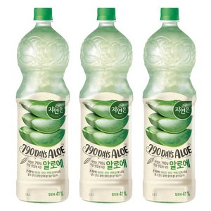 웅진 자연은 알로에, 1.5L, 3개