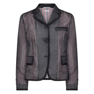 톰 브라운 스트라이프 오간자 블레이저