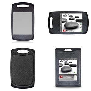 am 이탈리아 스톤 양면 도마, 혼합색상, 특대(435 x 3..., 1개