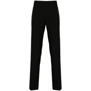 알렉산더맥퀸 프레스드 크리즈 테일러드 팬츠, 블랙계열, Italy 50