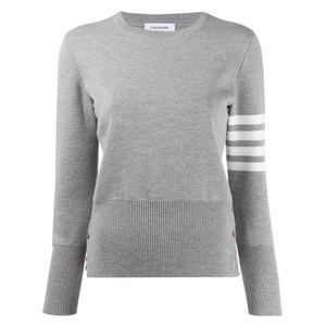 톰 브라운 4-바 스트라이프 스웨터, 그레이계열, Italy 40(KR 55)