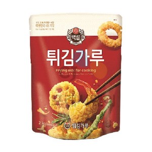 cj 백설 튀김가루 2kg X6개, 6개