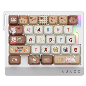 에이재즈 AK029 RGB 29키 유선 기계식 한손 키보드