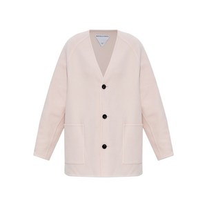 보테가 베네타 패치 포켓 V넥 코트, 핑크계열, Italy 42