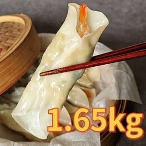 수제 통새우 왕만두, 3개, 550g