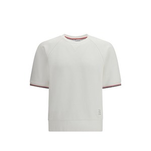 톰 브라운 반소매 래글런 스웨터, 화이트계열, Numeric 1(KR 95)