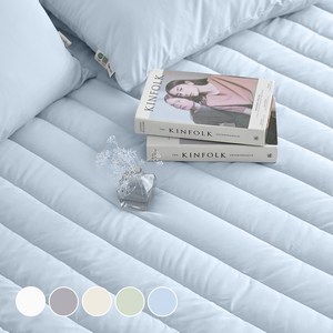 디오프 알러지케어 누빔 침대패드 고정밴드형