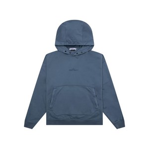 스톤 아일랜드 버튼 클로저 로고 자수 후디