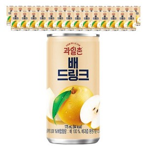 해태 과일촌 배 드링크, 90개, 175ml