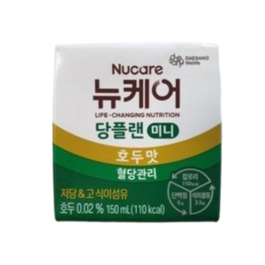 뉴케어 당플랜 미니 호두맛, 150ml, 24개