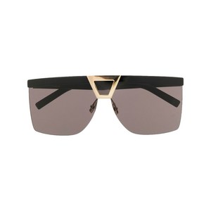 생로랑 스퀘어 프레임 틴트 선글라스