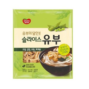 동원 슬라이스유부, 1개, 500g