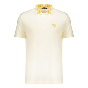베르사체 메두사 디테일 폴로 셔츠, 베이지계열, Standard S(KR 95)