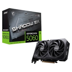 MSI 지포스 RTX 5060 쉐도우 2X OC D7 8GB