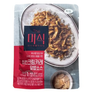 더미식 치킨크림카레 덮밥소스, 150g, 5개
