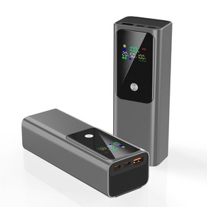 PIUJJA 휴대용 PD 100W 노트북 고출력 LED디스플레이 대용량 양방향 초고속충전 여행용 기내반입 보조배터리 20000mAh