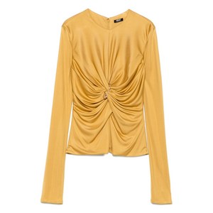 베르사체 개더 블라우스, 골드계열, Italy 40(KR 55)