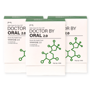 닥터바이 고양이 오랄 2.0 구강 영양제, 30g, 3세트