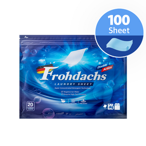 프로닥스 고농축 더블액션 클린코튼향 시트세제 20개입, 20개입, 5개