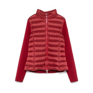 몽클레르 패딩 프런트 니트 재킷, 레드계열, Standard S(KR 55)