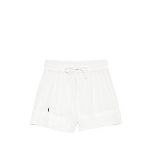 폴로랄프로렌 로고 자수 드로스트링 쇼츠, 베이지계열, Standard XS(KR 44)