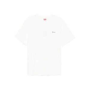 겐조 플로럴 프린트 코튼 티셔츠