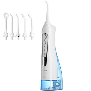 COSLUS 코슬루스 휴대용 무선 구강세정기 IPX7급방수+5개노즐팁