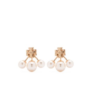 토리 버치 키라 펄 프런트 백 이어링