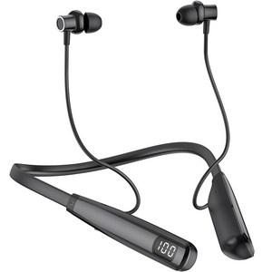 무선 넥밴드 블루투스 이어폰 노이즈캔슬링 목걸이 이어폰 100시간 항속