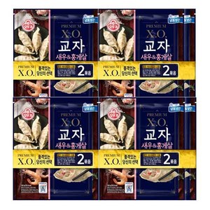 오뚜기 XO 교자새우 홍게살 만두 324g x 8봉, 8개