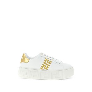 베르사체 라 그레카 플랫폼 스니커즈, Italy 41.5(KR 285), 화이트계열