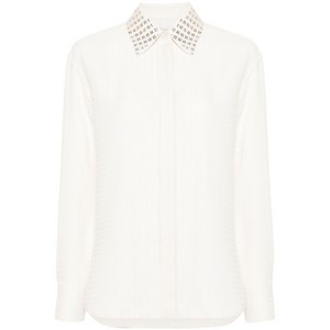 골든 구스 3D 체크 셔츠, 화이트계열, Standard L(KR 77)