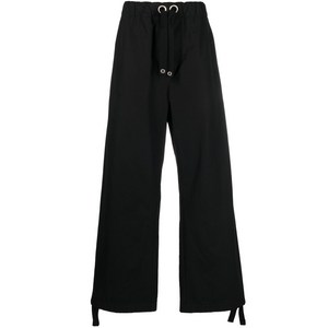 베르사체 와이드 코튼 트랙팬츠, 블랙계열, Italy 50(KR 105)