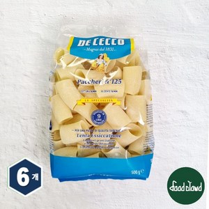 데체코 파케리 파스타, 500g, 6개