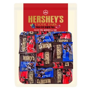 허쉬 다크초콜릿 석류 아사이앤블루베리 세트 20개입, 300g, 1개