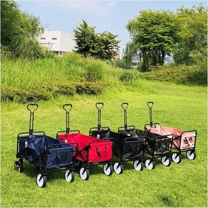 간편 접이식 다용도 캠핑 웨건 5컬러, 캠핑웨건 - 밀리터리 카키, 1개