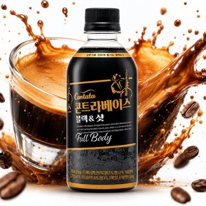 칸타타콘트라베이스 블랙 앤 샷, 500ml, 24개