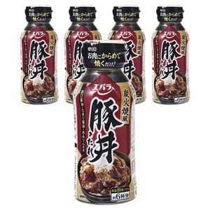 에바라 숯불구이풍 부타동 소스, 200ml, 5개