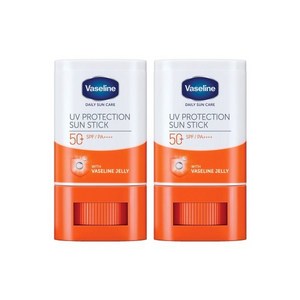 바세린 유브이 프로텍션 선스틱 SPF50+ PA++++, 15g, 2개