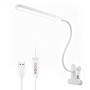 듀플렉스 클립형 LED 데스크 스탠드 H HNMA HN 봄맞이 선물 근로자의 날 하마 독서등 집게 스탠드 스탠드 조명 집게형 스탠드