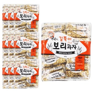 엉클팝 길쭉이 보리과자 400g 10개입 1박스, 10개