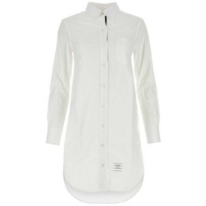 톰 브라운 크링클 셔츠 드레스, 화이트계열, Italy 44(KR 77)