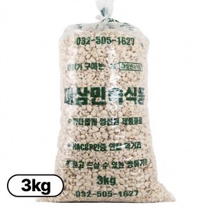 대삼민속식품 고소한 옥수수 강냉이 대용량, 3kg, 1개