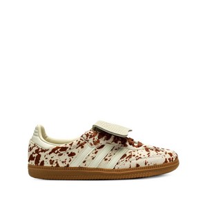 아디다스 삼바 LT "카우 프린트 브라운/화이트" 스니커즈, US 7(KR 240), 화이트계열