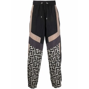 발망 발망 컬러블록 모노그램 트랙팬츠