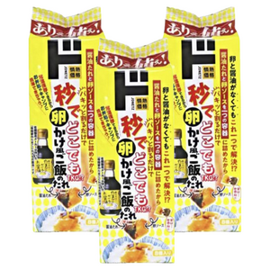 일본 돈키호테 간장 계란밥 소스 8회분, 144g, 3개