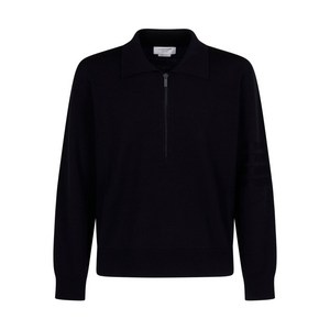 톰 브라운 하프 집업 스웨터, 블랙계열, Numeric 1(KR 95)