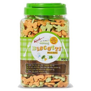 비스코티 애견비스켓, 야채, 800g, 2개